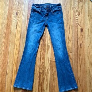 American eagle jeans kick boot cut size 0